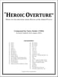 Heroic Overture Concert Band sheet music cover